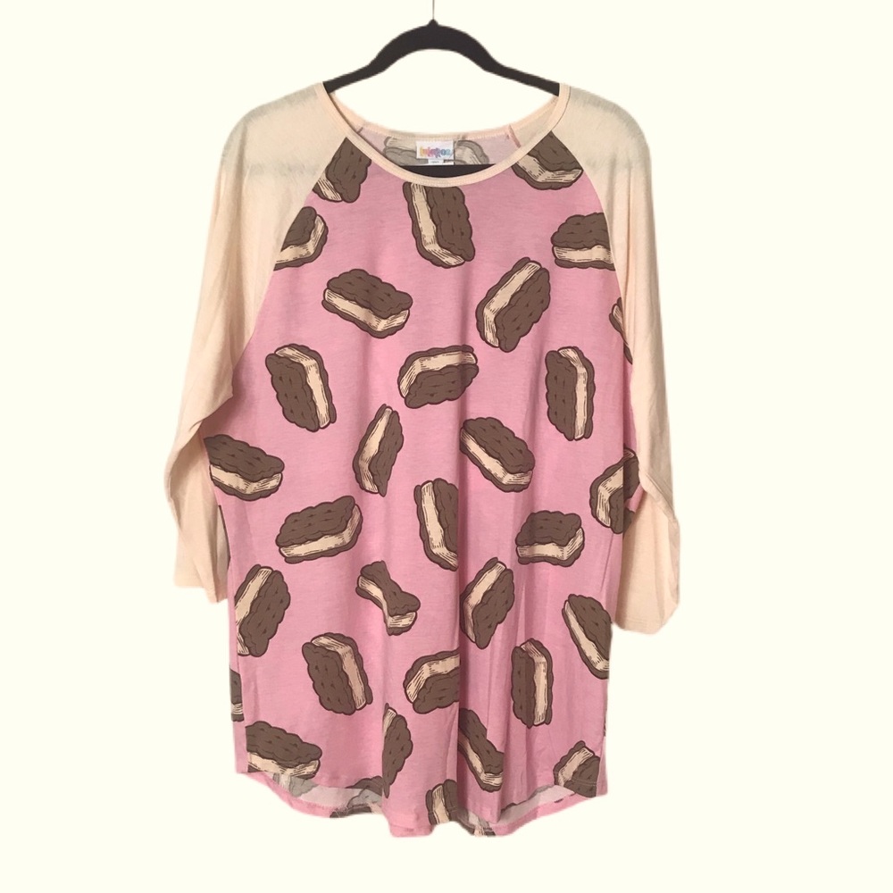 LuLaRoe 2x Randy ice cream sandwiches